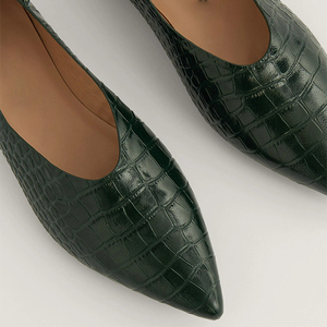 Logo personalizzato di Alta Qualità Confortevole <span class=keywords><strong>Punta</strong></span> <span class=keywords><strong>A</strong></span> <span class=keywords><strong>Punta</strong></span> Slip-on Vestito Da Balletto Appartamenti <span class=keywords><strong>A</strong></span> Piedi Scarpe Basse per Le Donne - Product Image 5