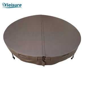 Couvertures <span class=keywords><strong>de</strong></span> bain à remous <span class=keywords><strong>rond</strong></span> gris foncé écologique pour l'extérieur <span class=keywords><strong>Couverture</strong></span> thermique paresseuse pour <span class=keywords><strong>spa</strong></span> <span class=keywords><strong>de</strong></span> natation - Product Image 1