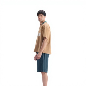 Camisas Casuales de Hombre con Botones al Frente, Tejido Suave de Poliéster/Algodón, Ligeras, Transpirables, Manga Corta, 220 Gramos - Product Image 3