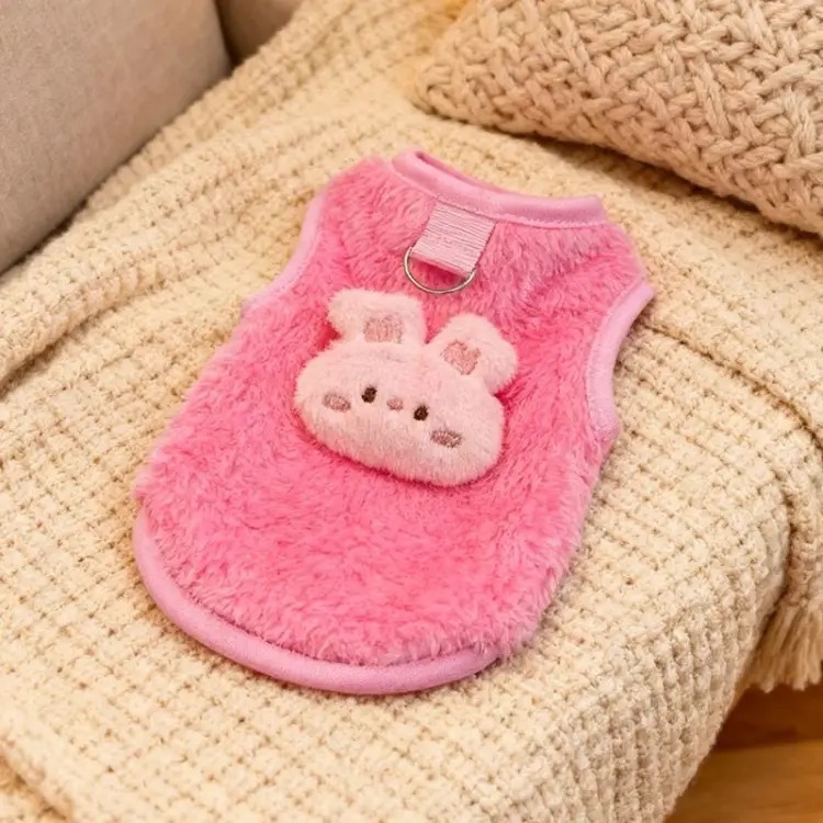 Pull en polaire [Lapin rose] DZ2644