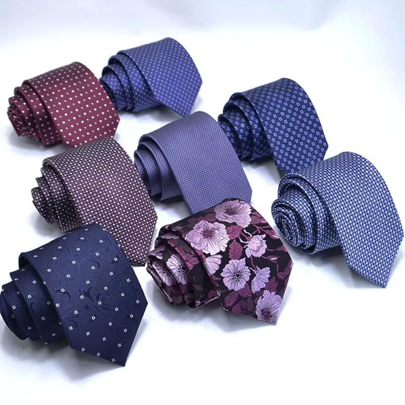 China Latest Fashion Custom Made Woven Jacquard Silk Neck Tie for Men