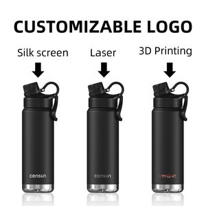 Botella de agua potable personalizada para deportes de viaje de alta calidad con logotipo personalizado - Product Image 5