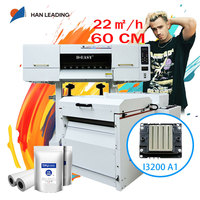 Impresora DTF de 60 cm, Compacta, con Agitador de Polvo, Cabezal de Impresión I3200, Automática, para Camisetas y Adhesivos, Tamaño A4