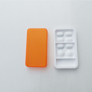 Factory direct supply of dental aesthetic resin light-shielding <b>mixing</b> <b>box</b> with lid, 8-hole <b>mixing</b> <b>box</b>, oral color palette, - Product Image 1