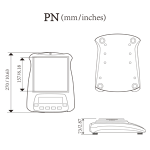 Equipped With Battery Press Load Cell Academia Glass Agriculture Digital Weigh <strong>Balance</strong> Scale Precision Scale <strong>Electronic</strong> <strong>Balance</strong> - Product Image 4