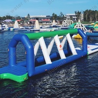 Piscine personnalisée gratuite, parc aquatique flottant gonflable, équipement de jeu aquatique, parc d'aventure de Bouncia à vendre