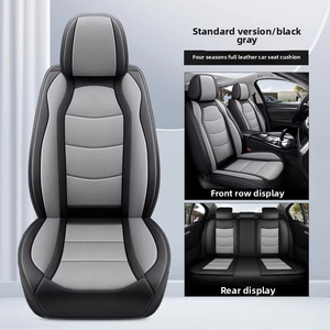 <span class=keywords><strong>Coprisedili</strong></span> Universali Completi per 5 Posti Auto, Compatibili con <span class=keywords><strong>Seat</strong></span> <span class=keywords><strong>Leon</strong></span> 5F Mk3 2013-2021 Ibiza - Product Image 6