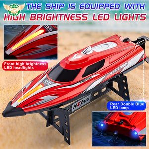 Yf 2.4GHz 25 km/h RC thuyền tiết kiệm điện không thấm nước chàng trai sinh nhật Giáng sinh Quà Tặng điều khiển từ xa tàu cao tốc - Product Image 5