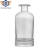 Usine En Gros 175ml Clair Bouteilles En Verre D'alcool pour Whisky Spiritueux Vodka Gin Rhum Brandy Liège Diffuseur Bouteilles
