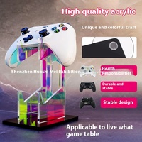 Dudukan layar akrilik 2 lapis, braket pengontrol Game warna-warni untuk PS4 untuk Switch & untuk Xbox kompatibel dengan PC-kondisi baru