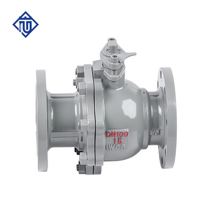 Oem ODM đúc thép bóng Van hướng dẫn sử dụng wcb mặt bích bóng van DN50-DN250 1.6mpa công nghiệp bóng van - Product Image 1