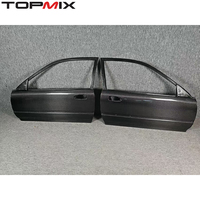 Pour 1991-1995 Honda Civic EG Porte de voiture légère en fibre de carbone de style OEM