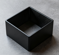 Tube carré en fibre de carbone mat anti-fatigue de qualité supérieure pour châssis d'équipement de topographie