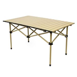 <b>Camping</b> <b>Table</b> <b>Foldable</b> Portable Rectangular High Carbon Steel Outdoor Use 52x51x50 Cm - Product Image 2