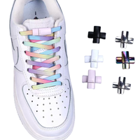 Boucle sans attache sans lacets fermeture de boucle de chaussure en métal fermeture de dentelle à dégagement rapide boucle magnétique pour baskets connecteurs de dentelle de chaussure