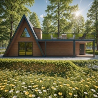 Casas Prefabricadas Resistentes al Viento e Impermeables, Casas Prefabricadas Modulares Móviles, Casa Contenedor de 2 Dormitorios para Hotel
