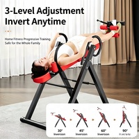 Table d'inversion CZFIT pour entraînement et fitness, pliable, en acier, réglable manuellement, avec ceinture de protection, machine d'étirement