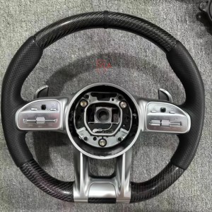 <span class=keywords><strong>Volant</strong></span> de voiture personnalisé en fibre de carbone pour <span class=keywords><strong>Mercedes</strong></span> Benz <span class=keywords><strong>AMG</strong></span> classe A classe B classe C classe E classe S série GL <span class=keywords><strong>volant</strong></span> - Product Image 4