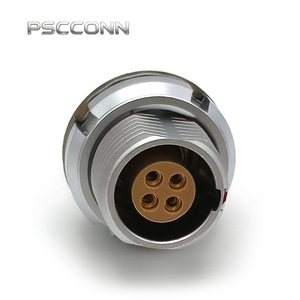 Conector Autoblocante Push-Pull de 4 Pines Serie B de PSCCONN, EEG.304.CPLR, Enchufe Fijo de Grado Industrial 7A 1200V - Product Image 4