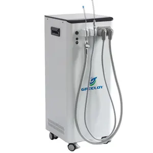 GS-M400 Versão atualizada Alto Volume 400W Dental Mobile Vacuum Pump Suction Unit