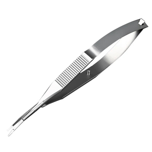 Pinzas Microscópicas de Mango Plano con Tijeras, Instrumentos Quirúrgicos para Cirugía Oftálmica Mínimamente Invasiva y Cirugía Plástica - Product Image 6