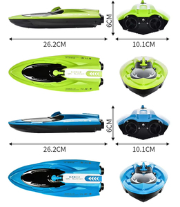 Không Thấm Nước 2.4G Kép Turbo Máy Bay Phản Lực <span class=keywords><strong>RC</strong></span> Đua Thuyền Dài Phạm Vi Đài Phát Thanh Điều Khiển W/Pin Thấp Cảnh Báo Trong Màu Xanh Lá Cây Và Màu Xanh Cho Hồ Cuộc Phiêu Lưu - Product Image 6