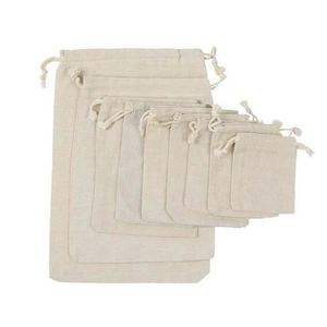 Bolsas de Algodón Resistentes con Cordón, Diseño de Letras, Tamaño Personalizable, para Uso Diario, Viajes, Regalos, Compras, Actividades al Aire Libre - Product Image 4