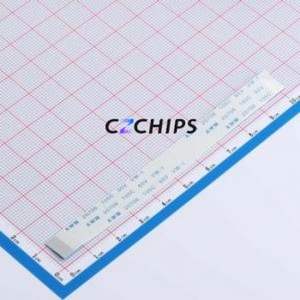 FFC-0.5-18-100-A-4-8 FFC Cable (Flexible Flat Cable) P=0.5mm Connector 18P 0.5mm 0.3mm Non-Inverting - Product Image 1