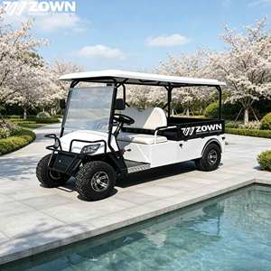 Cost Effective Electric Golf Utility Cart 2 Seat Four Wheel Cargo Work Vehicle For Golf Course Farm Park Daily Haulage - Product Image 1