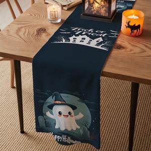 Halloween <b>Table</b> <b>Runners</b>, Reusable Halloween Decorations for Kitchen & <b>Dining</b> <b>Table</b> - Product Image 4