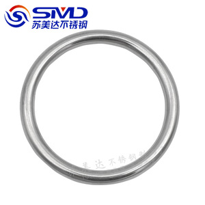 Anneau de levage tubulaire en acier inoxydable SMD 304 sans soudure, surface brillante - Product Image 1