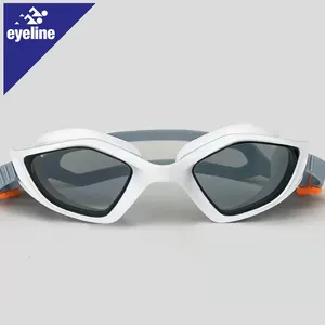 Lunettes de natation personnalisées en gros d'usine Protection des yeux anti-buée Racing Woman Fashion Swim Goggles