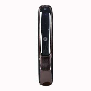 Cerradura <span class=keywords><strong>Digital</strong></span> inteligente de huellas dactilares completamente automática de alta calidad con perilla de puerta de Metal de red WiFi Cámara acceso eléctrico sin llave - Product Image 4