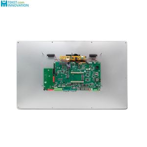 PC de panel táctil capacitiva industrial integrada sin ventilador de aluminio de 23,8 pulgadas con Intel Core <span class=keywords><strong>i5</strong></span> Celeron J6412 2 LAN 6 COM - Product Image 6