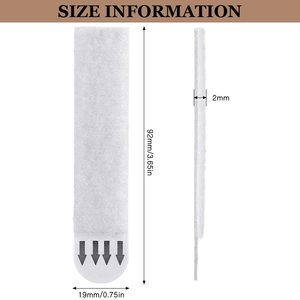 Colgadores de pared <span class=keywords><strong>grandes</strong></span> y resistentes, cinta colgante de póster de doble cara, Adhesivo de pared sin daños, foto extraíble y tiras colgantes de Marco - Product Image 2