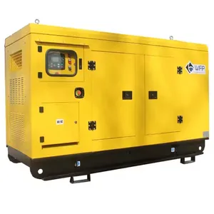 Generator diesel tunggal, generator cadangan peralatan catu daya, set generator diesel senyap tiga fase tunggal 150kW 180kW 200kW 240kW 280KW