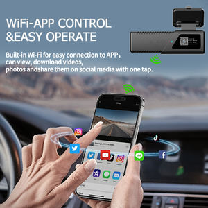 מיני wifi 2k dash מצלמת אפליקציה 1080p dvr מכונית dvr עם תנועה זיהוי וניטור המכונית תיבת רישום מצלמה - Product Image 6