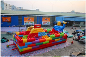 Pista de Obstáculos Inflable Colorida con Tobogán, Gran Parque Infantil Inflable para Niños, Diversión al Aire Libre, Eventos y Negocios de Alquiler - Product Image 5