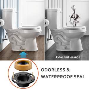 <span class=keywords><strong>Junta</strong></span> de sellado de baño personalizada, sellador de cera, anillo para inodoro con brida, anillos de cera para inodoro a prueba de fugas y olores - Product Image 5