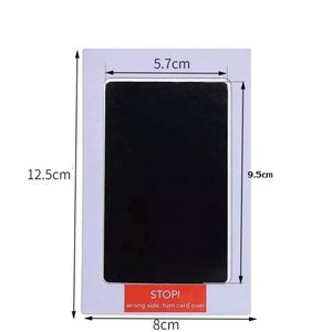 Kit d'encre d'impression Pad Baby Handprint Footprint Safe Non toxique Mess-free DIY Hand Footprint Easy Clean Pet Souvenir - Product Image 6