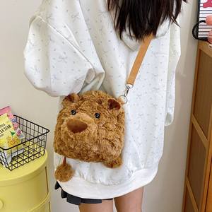 Nuevo lindo Oso De <span class=keywords><strong>Barcelona</strong></span>, bolso de hombro de colección de gran capacidad, mochila multifuncional, bolso de muñeca de juguete de peluche - Product Image 3