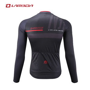 LAMEDA Hommes Sublimation <span class=keywords><strong>Trek</strong></span> Vélo Personnalisé Vêtements De Cyclisme Route <span class=keywords><strong>Maillot</strong></span> Manches Longues Vélo - Product Image 2