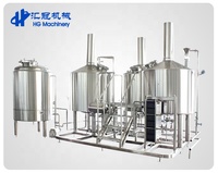 Jinjinan — distillerie de bière HG, équipement de brassage de bière artisanal, 5HL 6HL 7HL 8HL 9HL 10HL