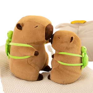 ของเล่นคาปิบาร่านุ่มนิ่มแบบยูนิเซ็กซ์ ลดราคาพิเศษ พร้อมพวงกุญแจคาปิบาร่าจำลอง บรรจุใยฝ้าย PP - Product Image 6