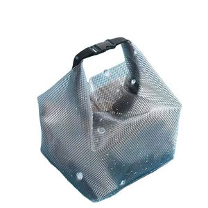 Waterproof Mesh <b>Drawstring</b> <b>Bag</b> Outdoor Lightweight Storage <b>Bag</b> Toiletry <b>Bag</b> - Product Image 1