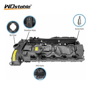 Couvre-culbuteurs en plastique 11127570292 11127587804 0360016 V202765 264937 264-937 7570292 pour <span class=keywords><strong>BMW</strong></span> N55 N55 E71 E82 E90 F01 - Product Image 3