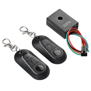 36V-72V Alarm Anti-Theft Bell Safety Remote Control E-Bike for Kugoo M4 Electric Scooter Anti-Theft Device Kit Replacement Parts