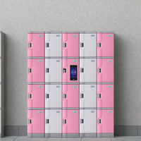 Casier de rangement Toppla à monnayeur électronique, antirouille, résistant aux intempéries, écologique, extérieur, en ABS, pour écoles, breveté, démontable