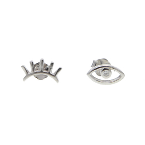 Promotion : Boucles d'oreilles œil de chat 10 mm au design simple et de haute qualité pour femme – Bijoux tendance - Product Image 4