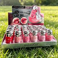 Gloss à lèvres en gros Juicy Shine, parfumé, fini brillant, hydratant, effet repulpant, gelée pour les lèvres, Mayor De Brillo Labial